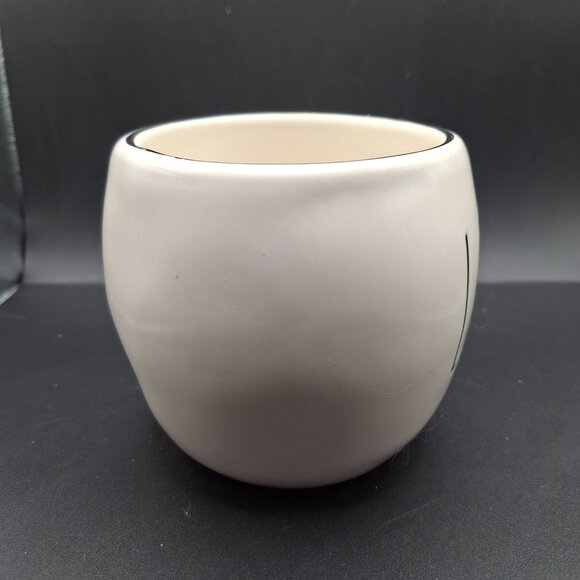 Rae Dunn Artisan Collection Love Mug With Double Heart Design Gold Rim - Picture 3 of 6